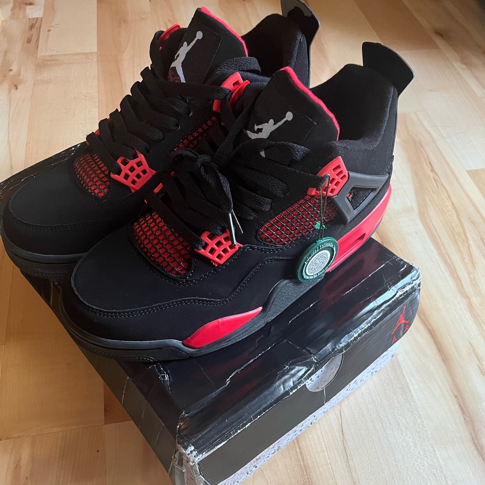 jordan 4 red thunder